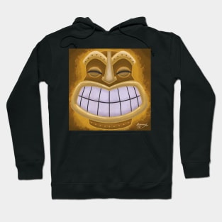 Big Mouth Tiki! (Brown) Hoodie